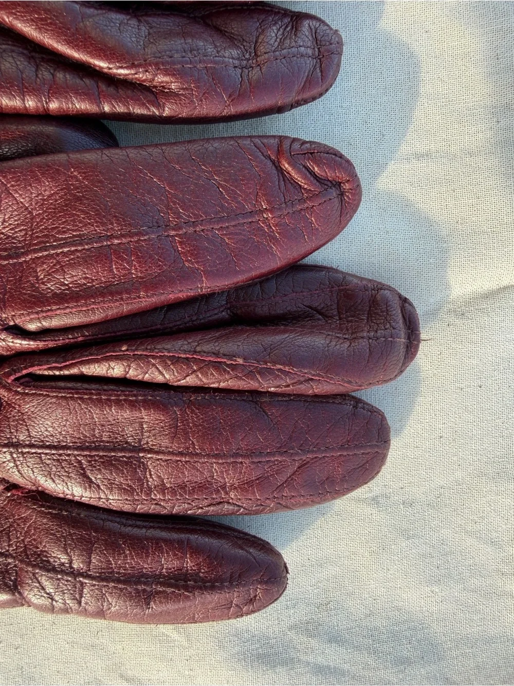Etienne Aigner Sz 8 Vintage Wool Lined Gloves Classic Minimalist Winter